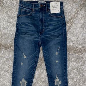 Abercrombie & Fitch super skinny ultra high rise